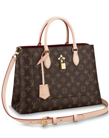 Louis Vuitton Flower Tote M43551 Brown